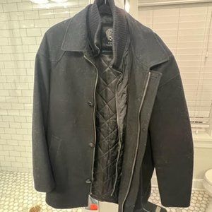 Vince Camuto Men's Winter Coat Jacket Size Large Black